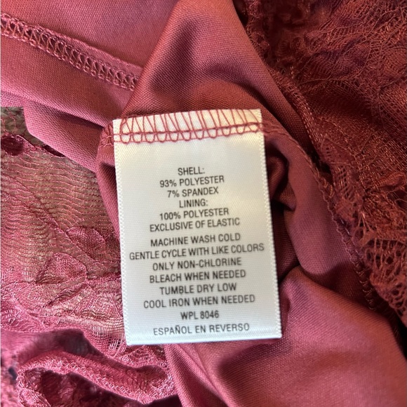 Style & Co ⚜️ Raspberry Hue Lace Dress - Picture 8 of 8